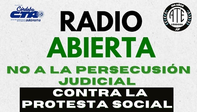 RADIO ABIERTA EN DEFENSA DE LA PROTESTA SOCIAL