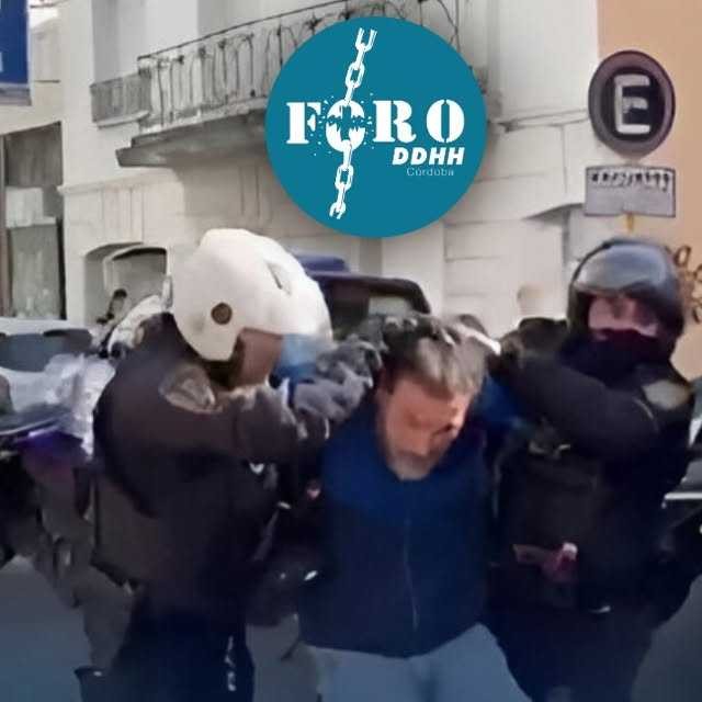 Repudio al accionar de la policía del gobernador LLaryora y exigencia de liberación de lxs detenidxs