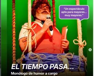 «El tiempo pasa», martes 30 de junio en la Tintorería Japonesa