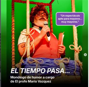 «El tiempo pasa», martes 30 de junio en la Tintorería Japonesa